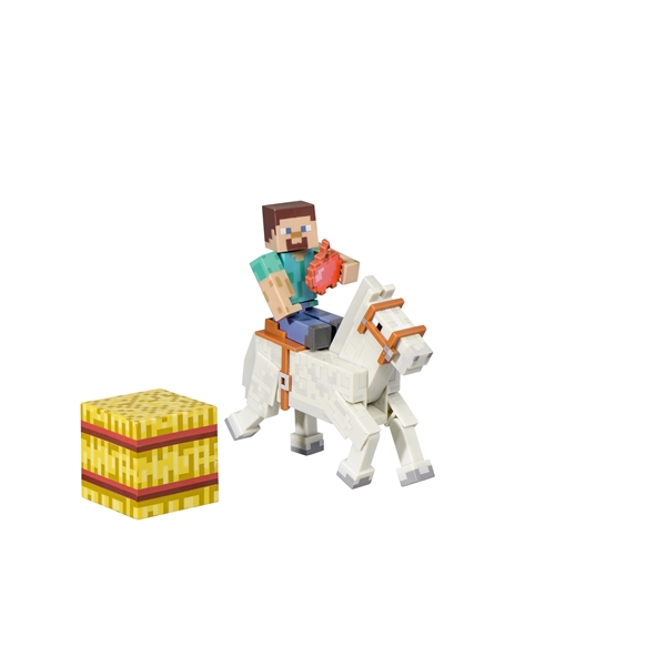 Minecraft Steve and Horse (Billede 1 af 3)