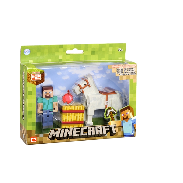 Minecraft Steve and Horse (Billede 2 af 3)