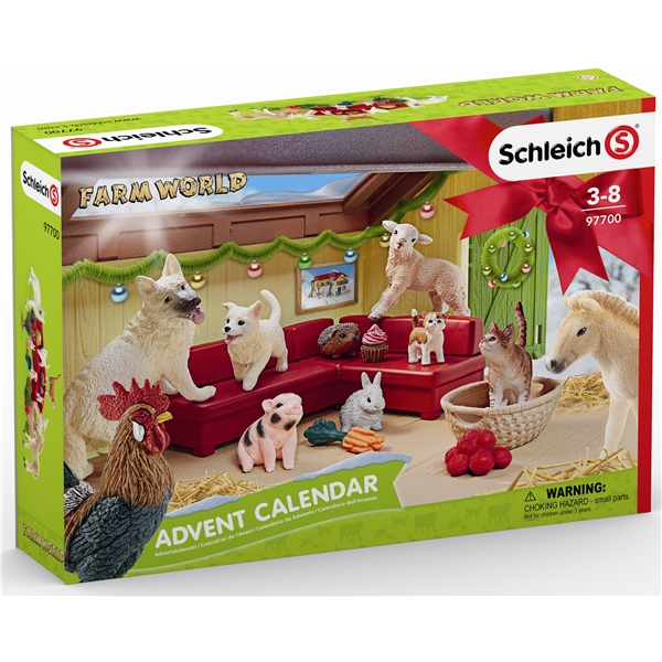 Schleich Julekalender Jul på Bondegården (Billede 1 af 2)