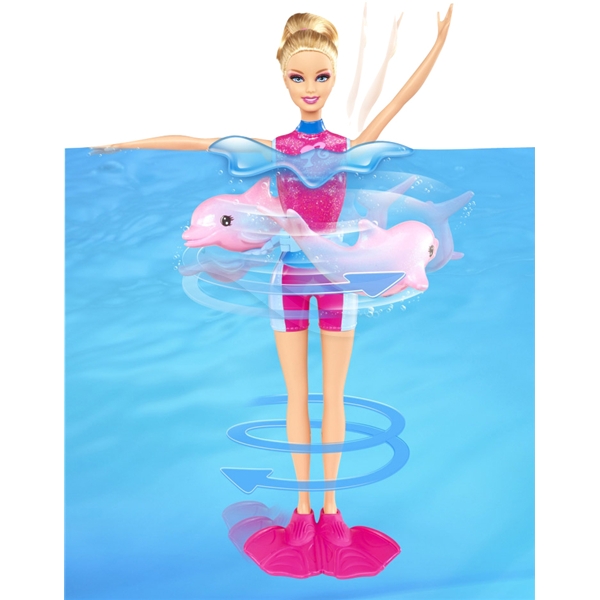 Barbie I Can Be Splash and Spin Dolphin Trainer (Billede 3 af 5)