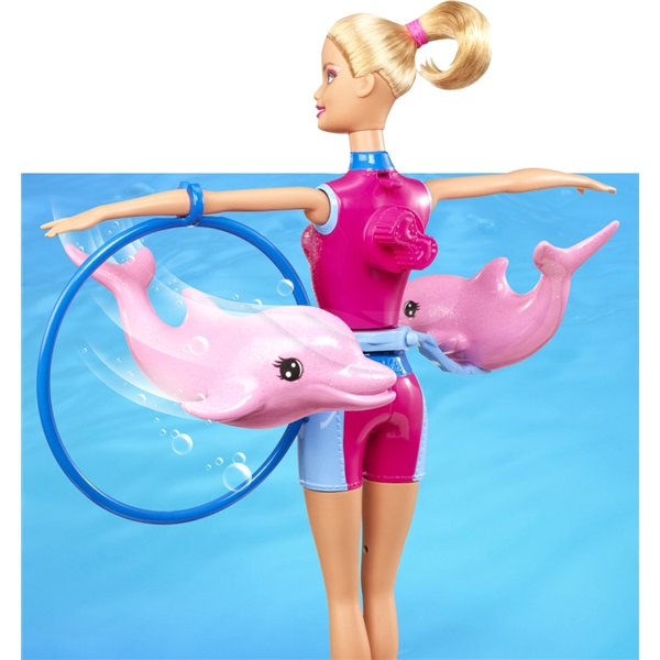 Barbie I Can Be Splash and Spin Dolphin Trainer (Billede 4 af 5)
