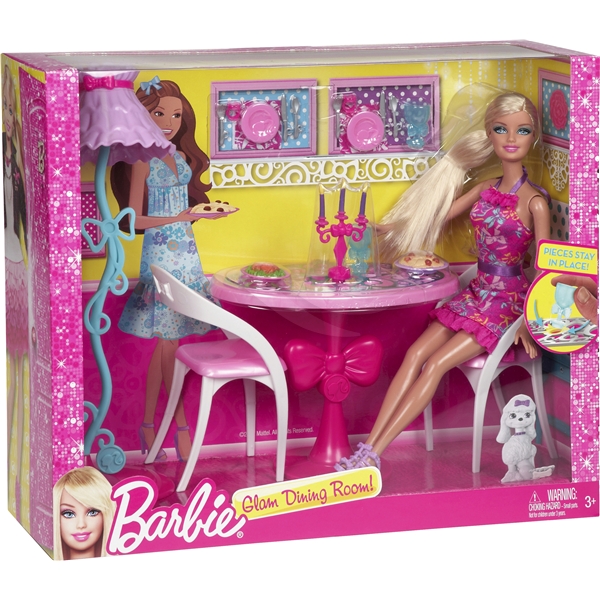Barbie Glam Dining Room (Billede 1 af 2)