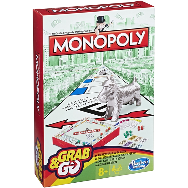 Monopoly Grab & Go (Billede 1 af 2)