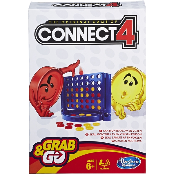 Hasbro Connect 4 Grab & Go (Billede 1 af 2)