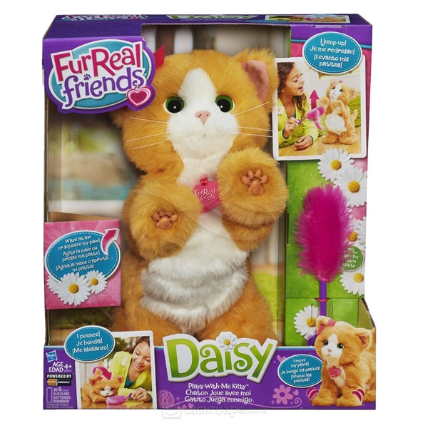 Alert efter det fungere Fur Real Daisy Plays-With-Me-Kitty - Bløde tøjdyr - Hasbro | Shopping4net