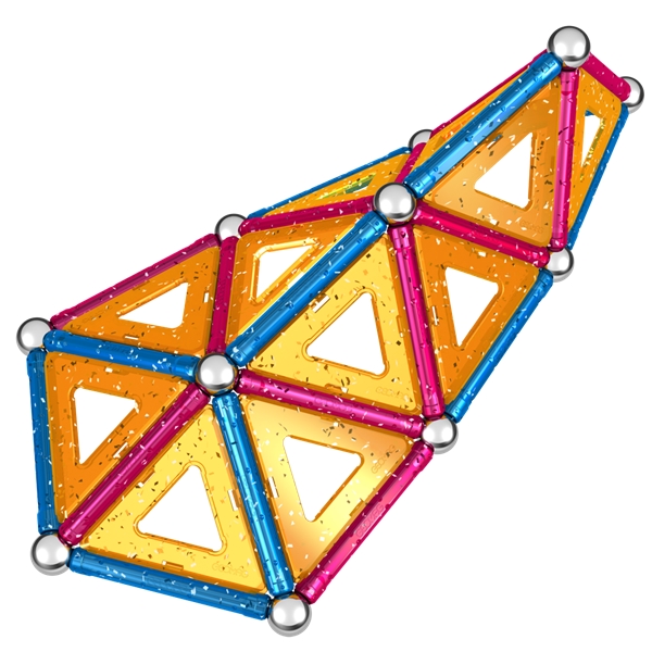 Geomag Panels Glitter 68 Dele (Billede 4 af 6)