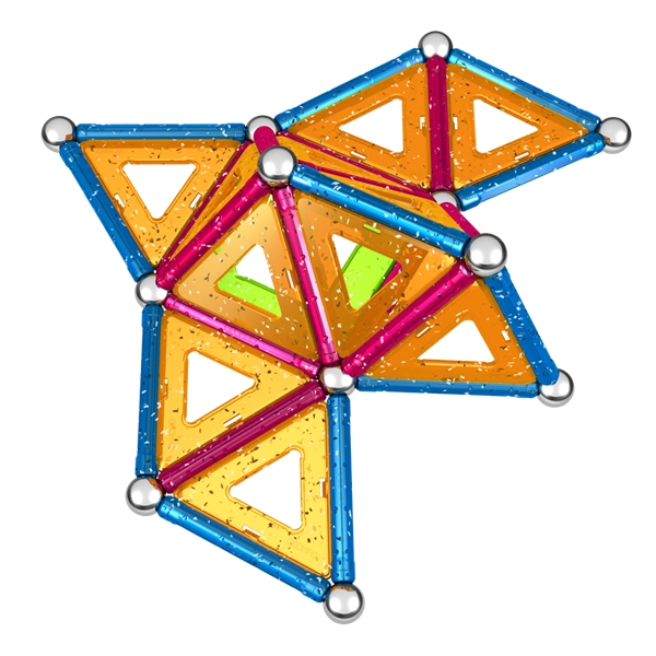 Geomag Panels Glitter 68 Dele (Billede 6 af 6)