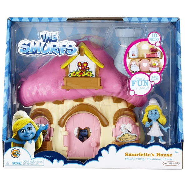 Smurf Movie Smurfettes House (Billede 1 af 4)
