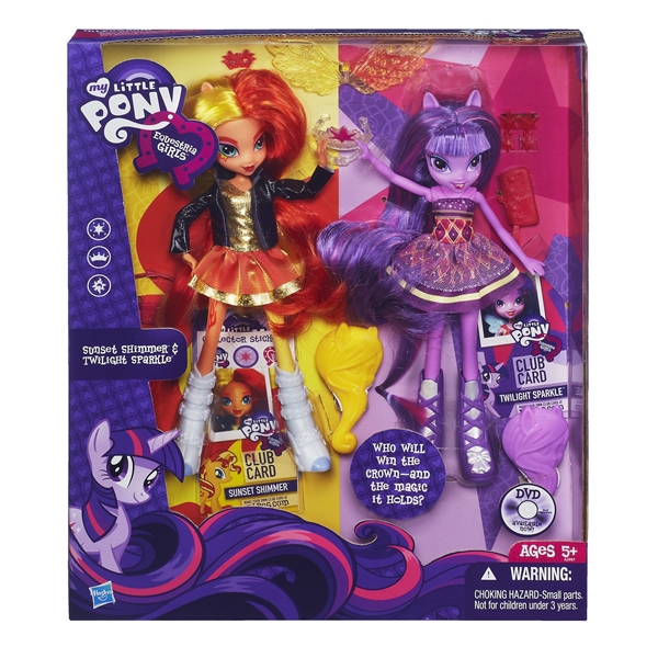 Equestria Girls Sunset Shimmer & Twilight Sparkle (Billede 2 af 2)