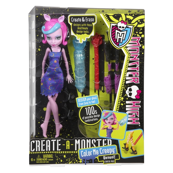 Monster High Color Me Creepy Starter Set (Billede 1 af 4)