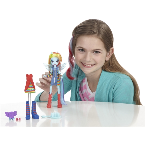 Equestria Girls Rainbow Dash (Billede 4 af 4)