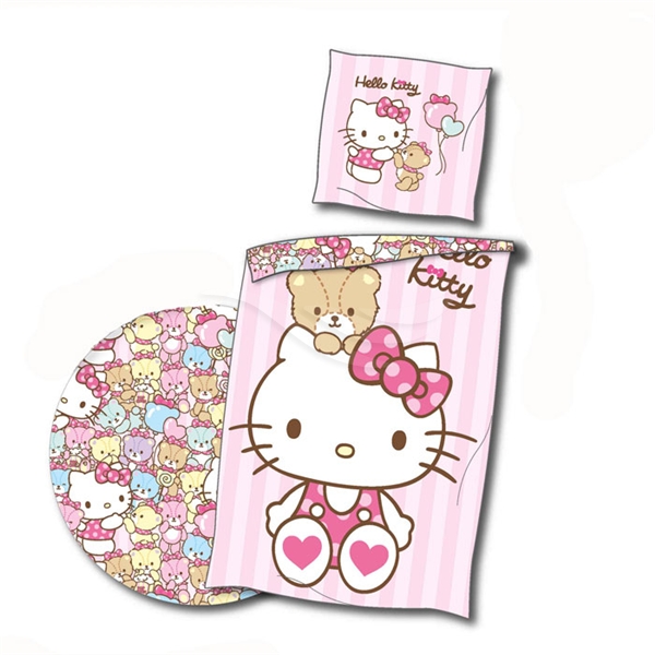 Hello Kitty Baby Sæt Sengetøj (Billede 1 af 2)
