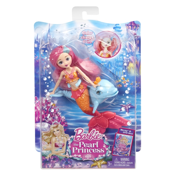 Barbie Pearl Princess - Mermaid and Pet (Billede 3 af 3)