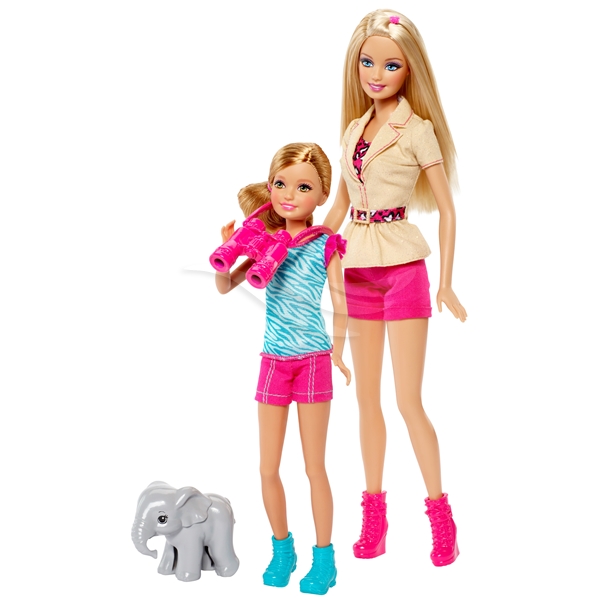 Barbie Sister's Safari Fun - Barbie & Stacie (Billede 2 af 5)