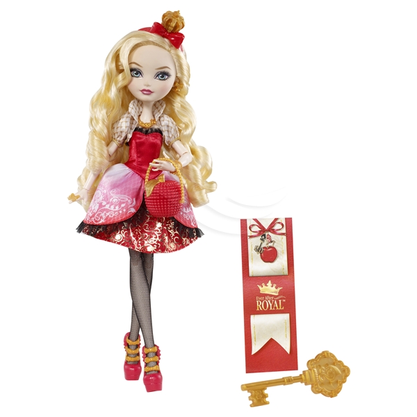 EVER AFTER HIGH THRONECOMING APPLE WHITE NIB NRFB RARE HTF BJH53 AMAZING  BOX