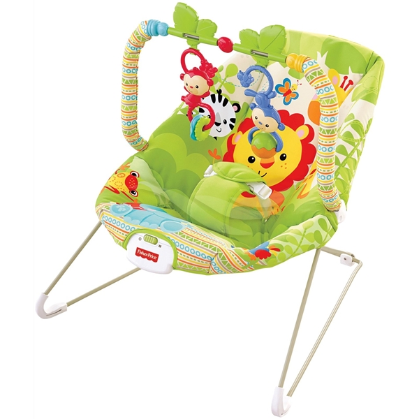 Fisher Price Rainforest Friends Bouncer (Billede 1 af 3)
