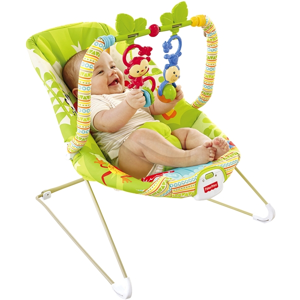 Fisher Price Rainforest Friends Bouncer (Billede 2 af 3)