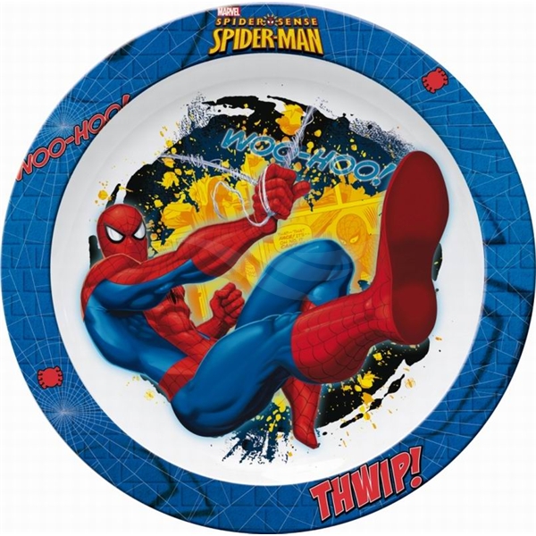 Spiderman Flad Tallerken