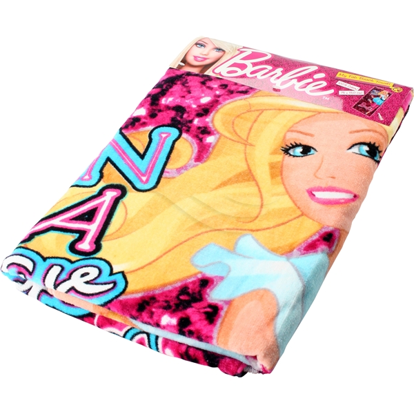 Barbie My Fab - Badehåndklæde 75 x 150 cm (Billede 2 af 2)