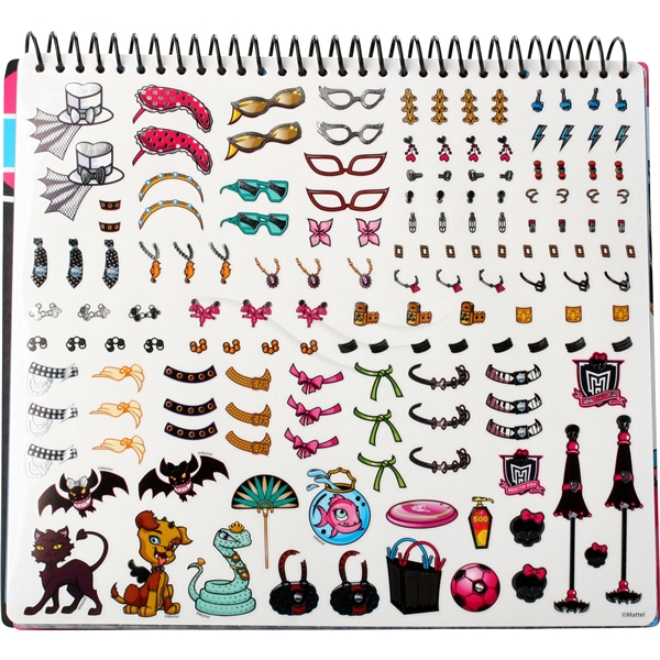 Monster High Monster Fashion Sketch Portfolio (Billede 2 af 3)