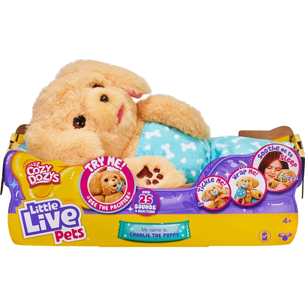 Little Live Pets Cozy Dozy Puppy (Billede 1 af 4)