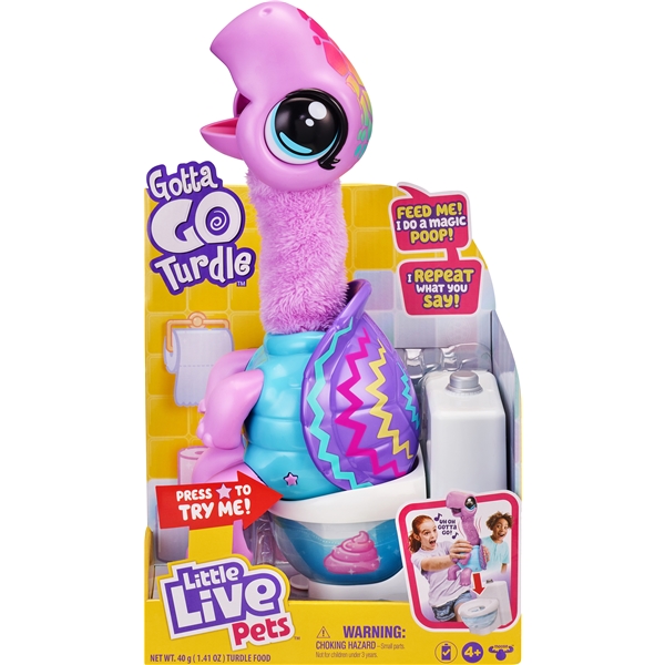 Little Live Pets Gotta Go Turtle (Billede 1 af 5)