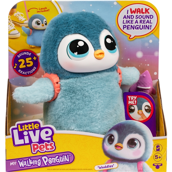 Little Live Pets Min Gående Pingvin (Billede 1 af 3)
