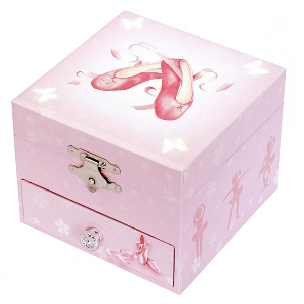 Smykkeskrin Ballerina 11,5 x 10 x 13 cm (Billede 1 af 5)