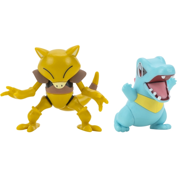 Pokémon Battle Figure (Abra & Totodile) (Billede 2 af 4)