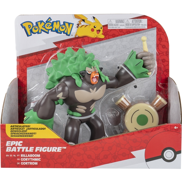 Pokémon Epic Figure Rillaboom (Billede 1 af 3)