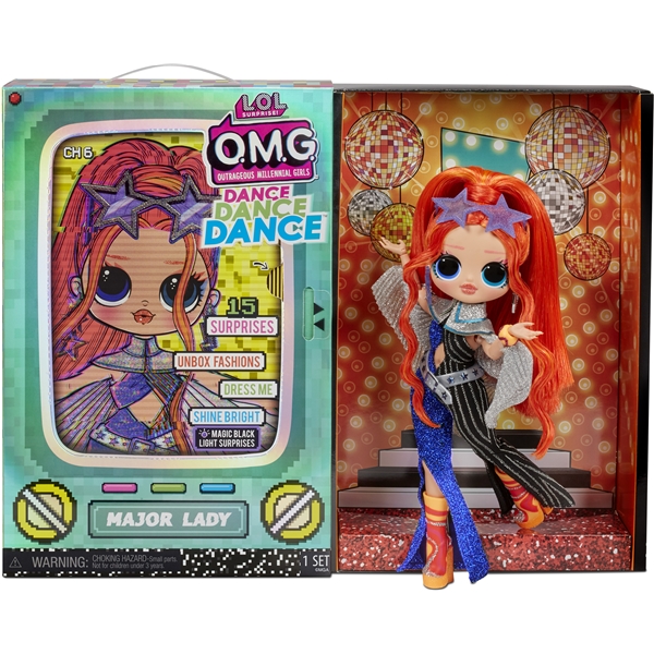 L.O.L. Surprise OMG Dance Doll - Major Lady (Billede 6 af 6)