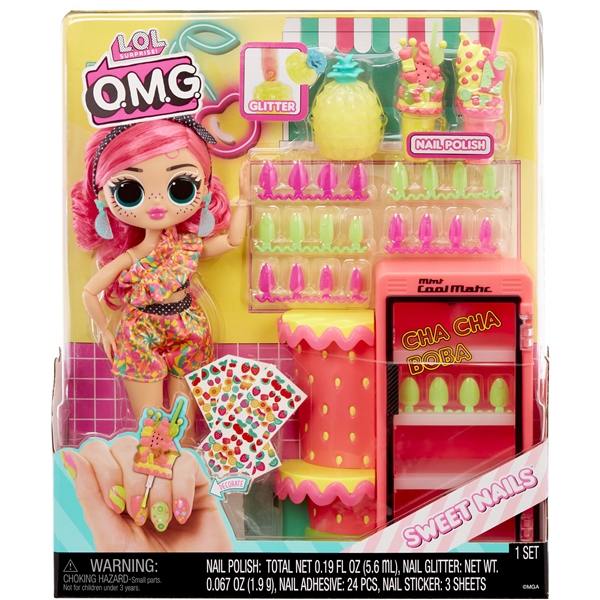 L.O.L. OMG Sweet Nails Pinky Pops Fruit Shop (Billede 1 af 8)