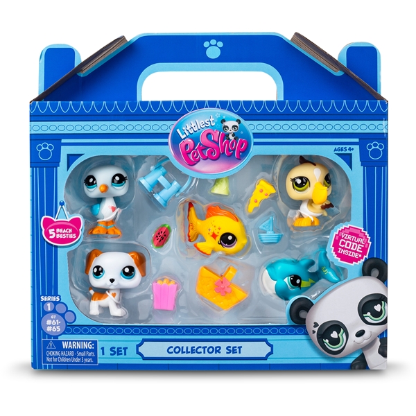 Littlest Pet Shop Beach Besties Collector Pakke (Billede 1 af 4)