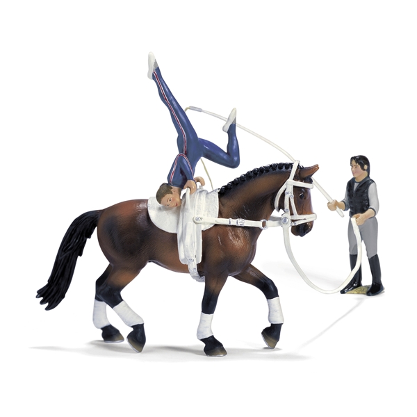 Gå ned Blå Modsigelse Schleich Voltigerings Sæt - Schleich - Heste - Schleich | Shopping4net