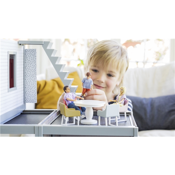 Lundby Basic Spisestue Sæt (Billede 3 af 3)