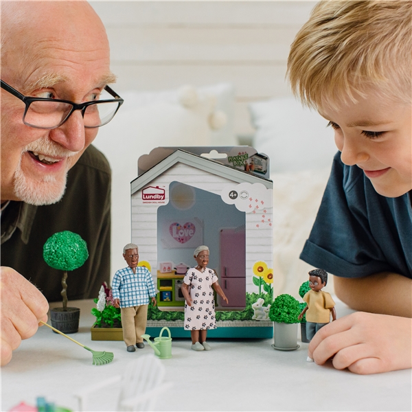 Lundby Dukkesæt Billie Ældre Par (Billede 3 af 3)