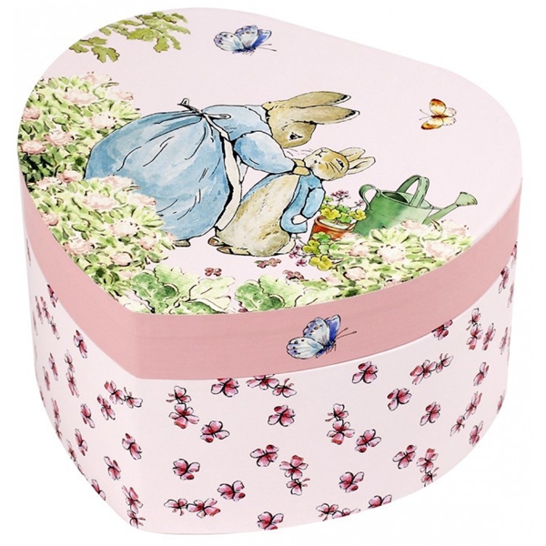 Smykkeskrin Hjerte Peter Rabbit (Billede 1 af 3)