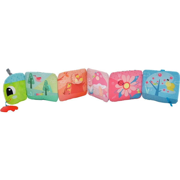 Lamaze Colourful Caterpillar Activity Book (Billede 3 af 5)