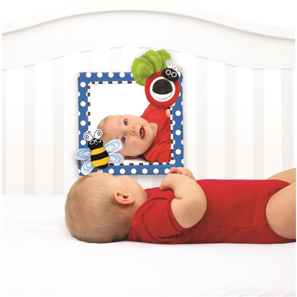 Sassy Aktivitetslegetøj Mirror Crib & Floor (Billede 2 af 3)