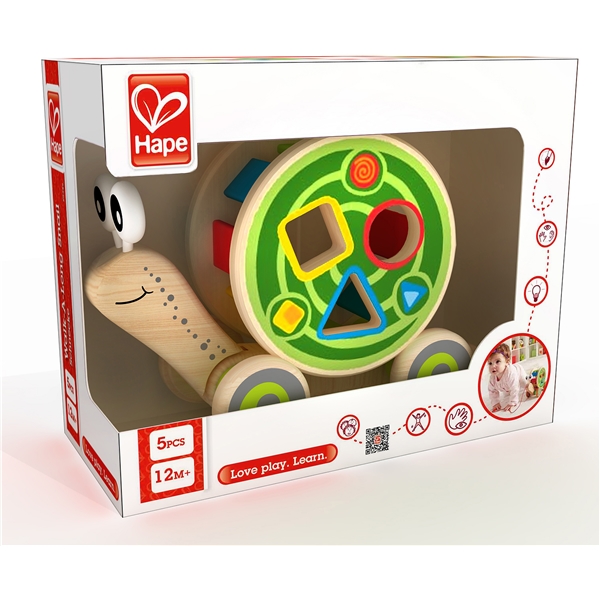 Hape Walk A Long Snail (Billede 5 af 5)