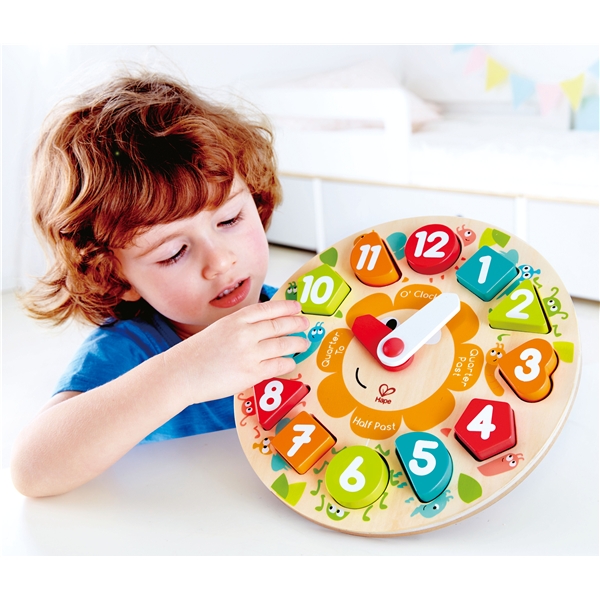 Hape Chunky Clock Puzzle (Billede 2 af 3)