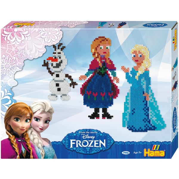 Hama Midi Gaveæske Disney Frozen 4000 stk.