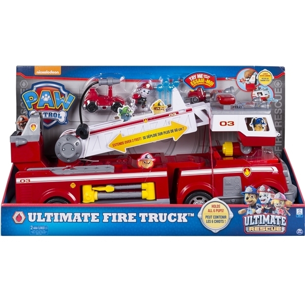 Paw Patrol Ultimate Fire Truck Legesæt (Billede 7 af 7)