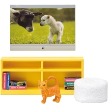 Lundby TV-sæt med Siddepuf