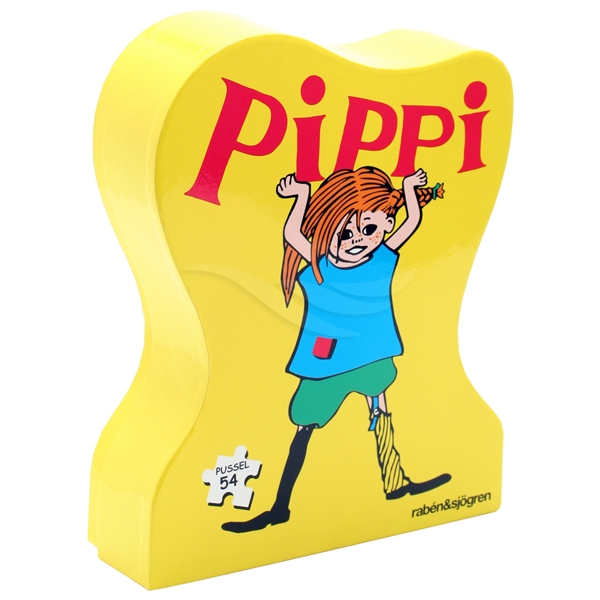 Pippi Langstrømpe Puslespil 56 Brikker (Billede 1 af 2)