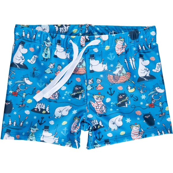 Mumitroldene Skærgård Badeshorts (Billede 1 af 2)