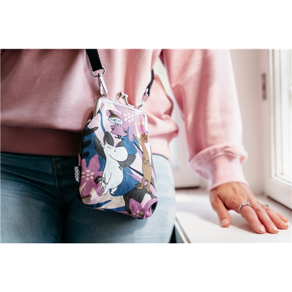 Mumin Vinssi+ Skuldertaske Sød Rosa (Billede 2 af 3)