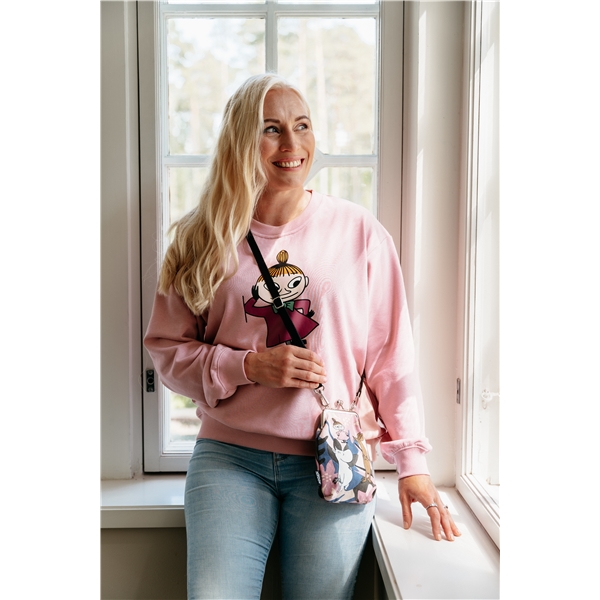 Mumin Vinssi+ Skuldertaske Sød Rosa (Billede 3 af 3)