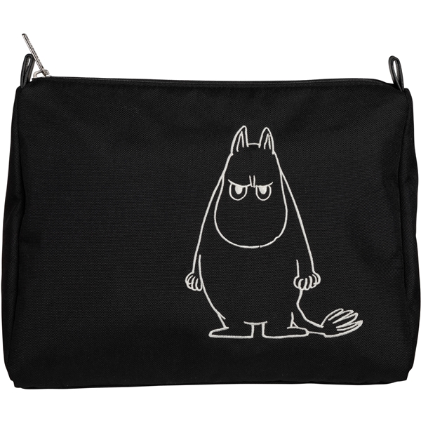 Mumin Vatti Stofpose Mumin Sort (Billede 1 af 4)