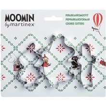 Mumin Jublende Peberkageform 3 stk